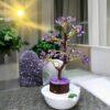 Amethyst Crystal Tree – Spiritual Growth & Peace Decor (100 Chips)