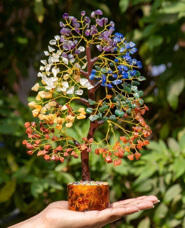 Seven Chakra Crystal Tree.