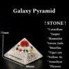 Galaxy Chakra Orgone Pyramid (7.5cm)