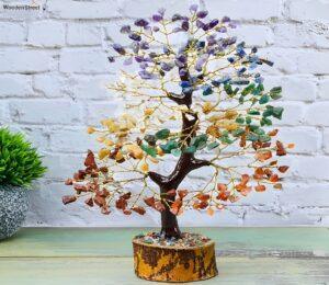 MI-1 Seven Chakra Crystal Tree.