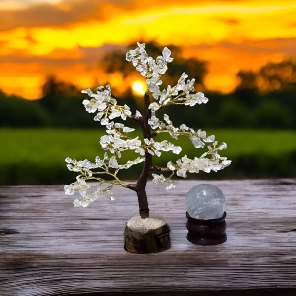 Clear Quartz Crystal Tree